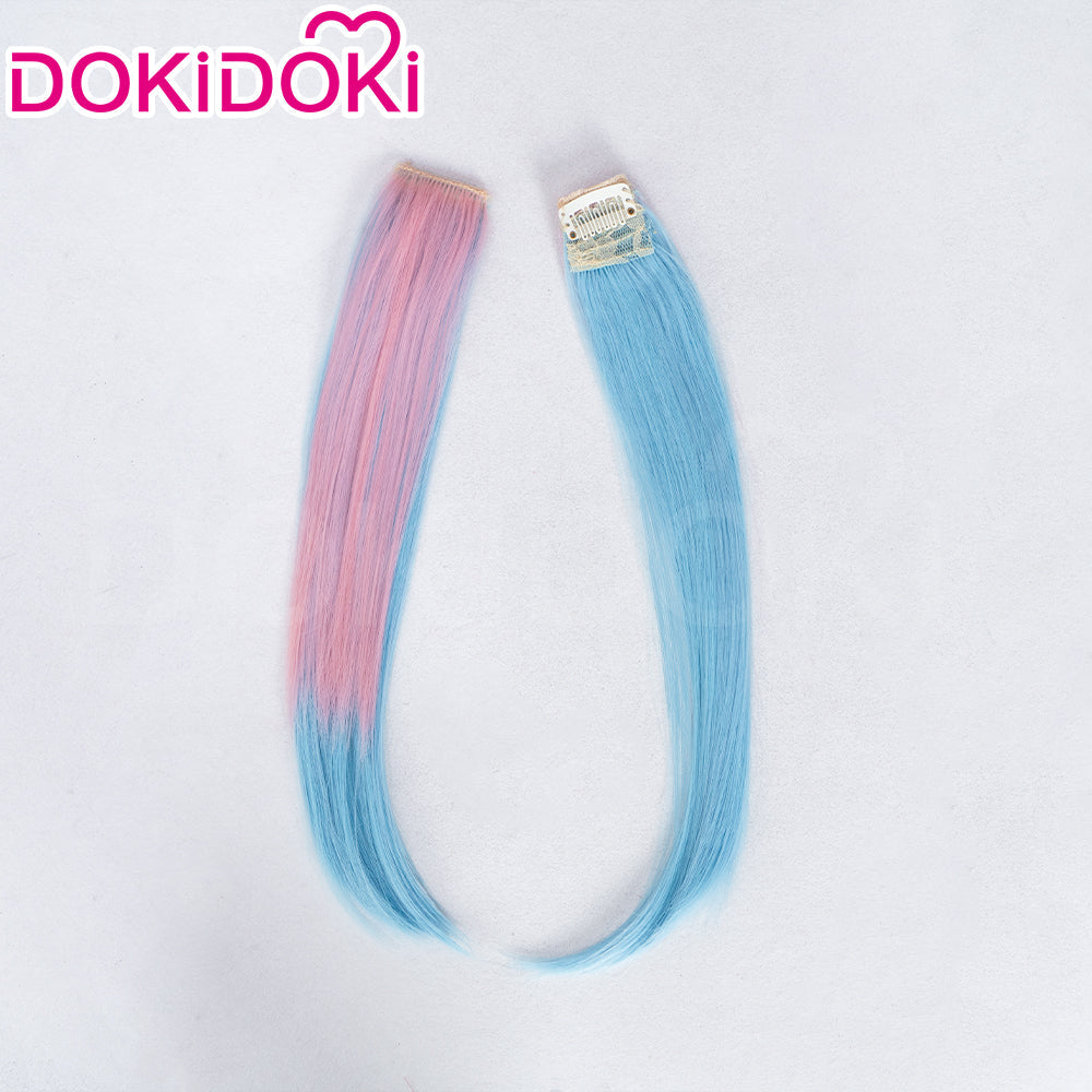 【Partially Ready For Ship】DokiDoki Game Honkai: Star Rail Cosplay March 7th  Wig / Earclip Short Pink Nascent Spring