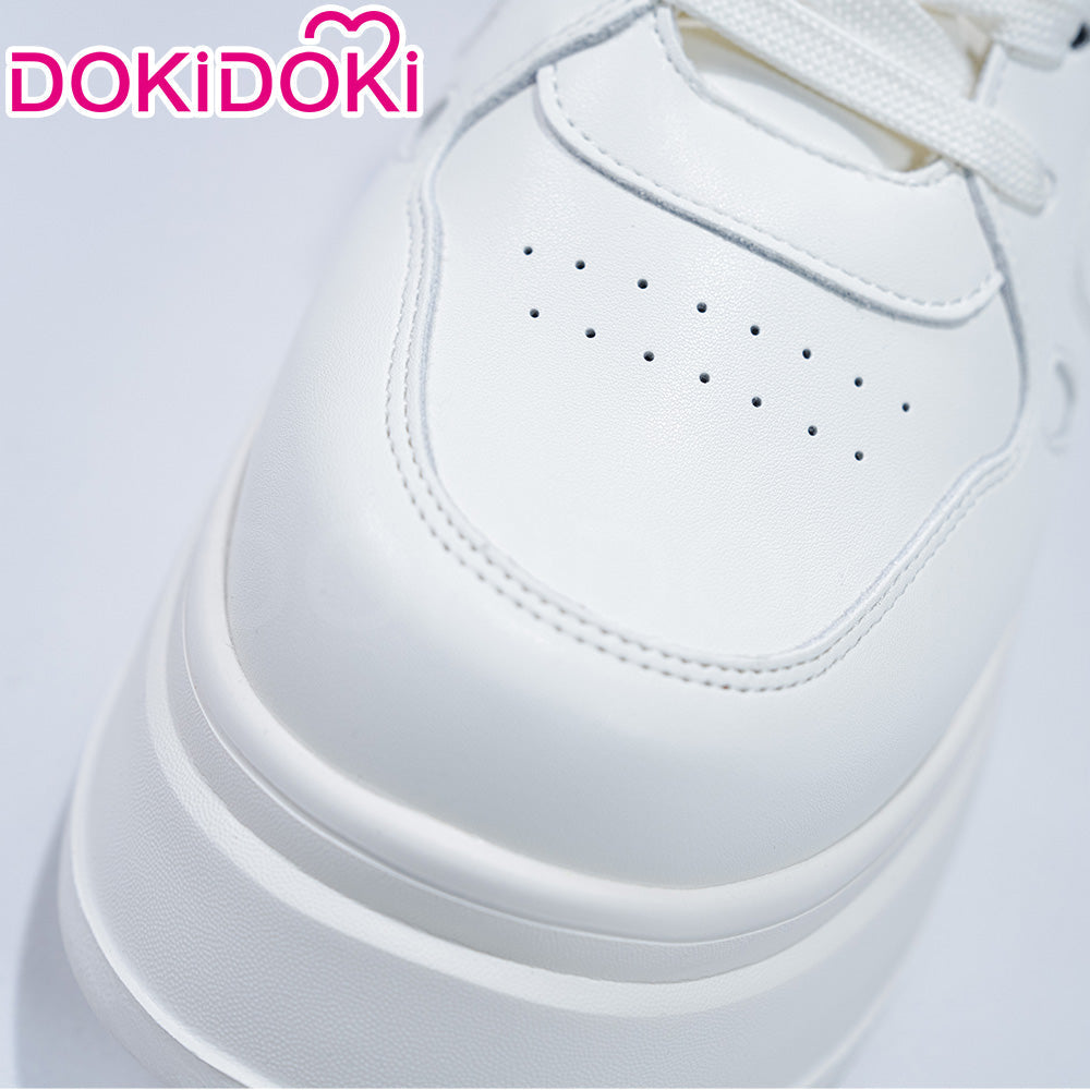 【12CM】DokiDoki Height Increasing Shoes / Elevator Shoes White Thick-Soled