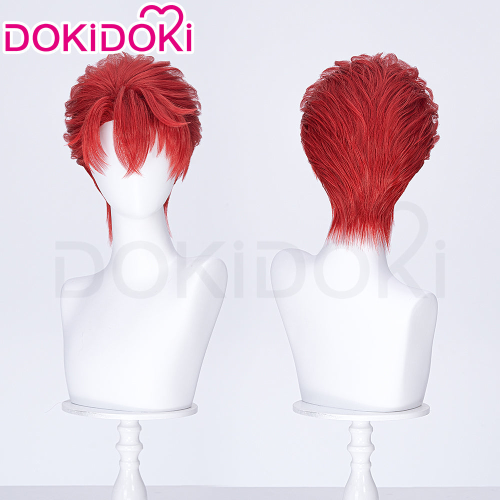 DokiDoki Game Love and Deepspace Cosplay Luke / Kieran Wig Red