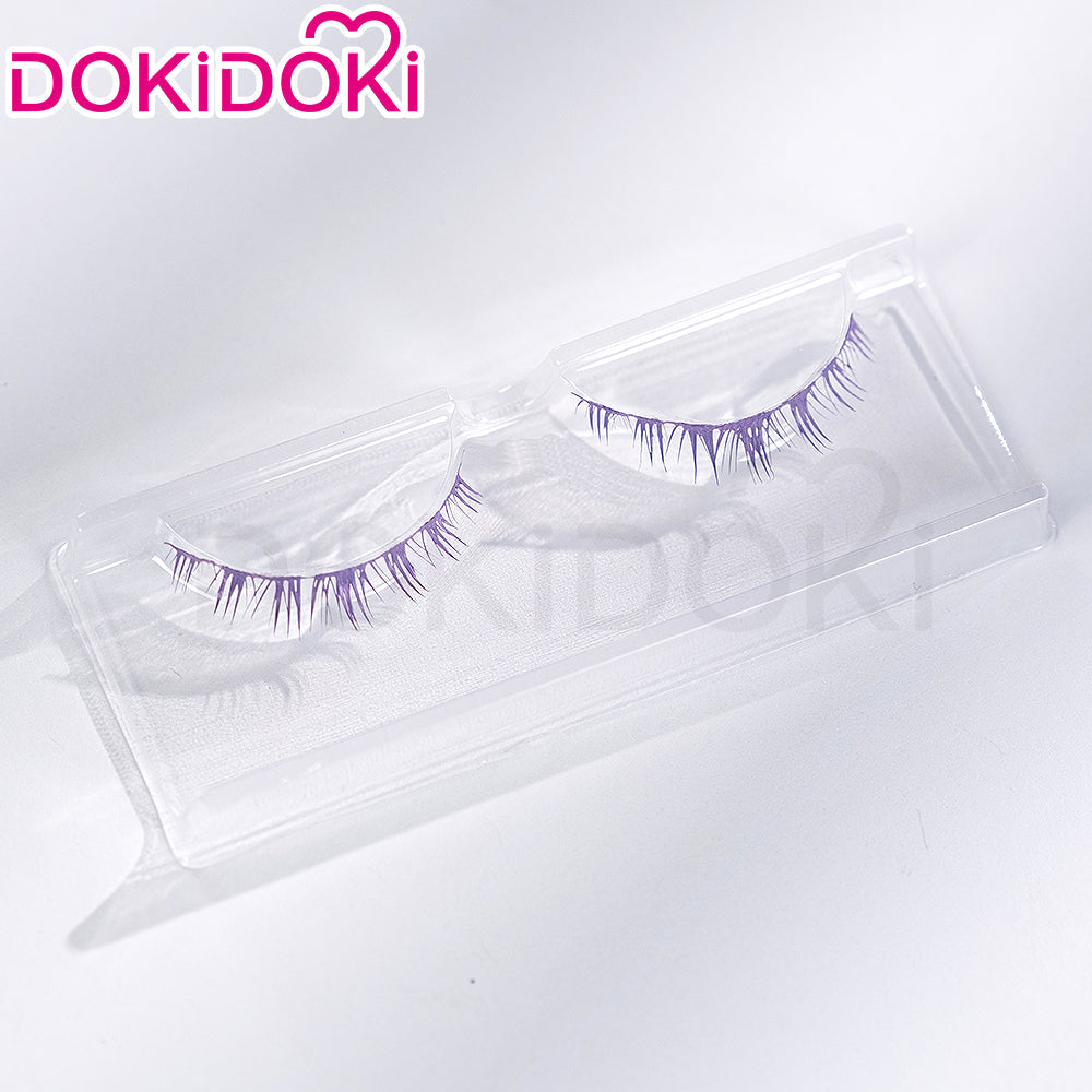 【Partially Ready For Ship】DokiDoki Game Genshin Impact Citlali Cosplay Wig Long Straight Double Braids Pink Purple Gradient Hair