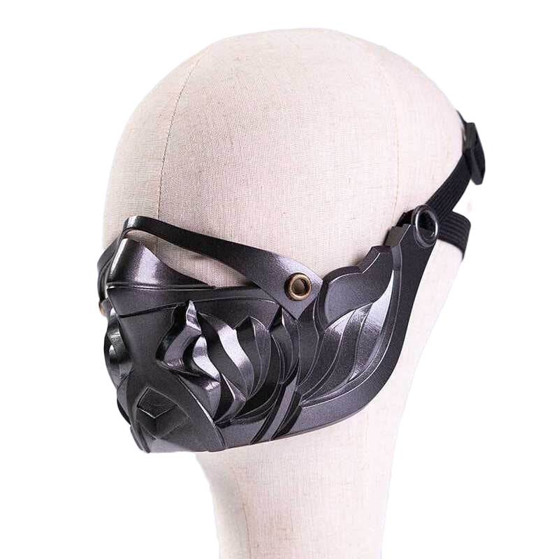 【Partially Ready For Ship】DokiDoki Game Love and Deepspace Cosplay  Abysswalker Rafayel Mask / Knife Prop / Fishtail Dart Props
