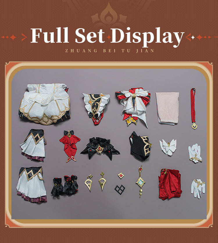 【Partially Ready For Ship】【Size S-2XL】DokiDoki-R Game Genshin Impact Cosplay Sandrone Costume Marionette