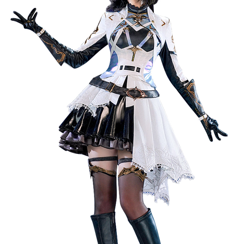 【Ready For Ship】DokiDoki-SR Game Love and Deepspace Deep Space Cosplay Protagonist Costume Refulgent Path Outfit Lightseeker