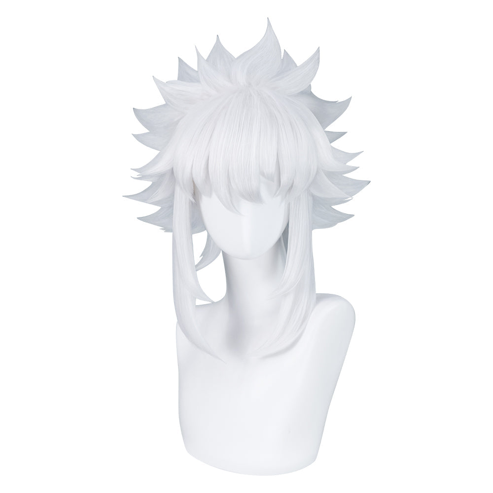 【Ready For Ship】DokiDoki Game Zenless Zone Zero Cosplay Soukaku Wig Short Straight White Hair