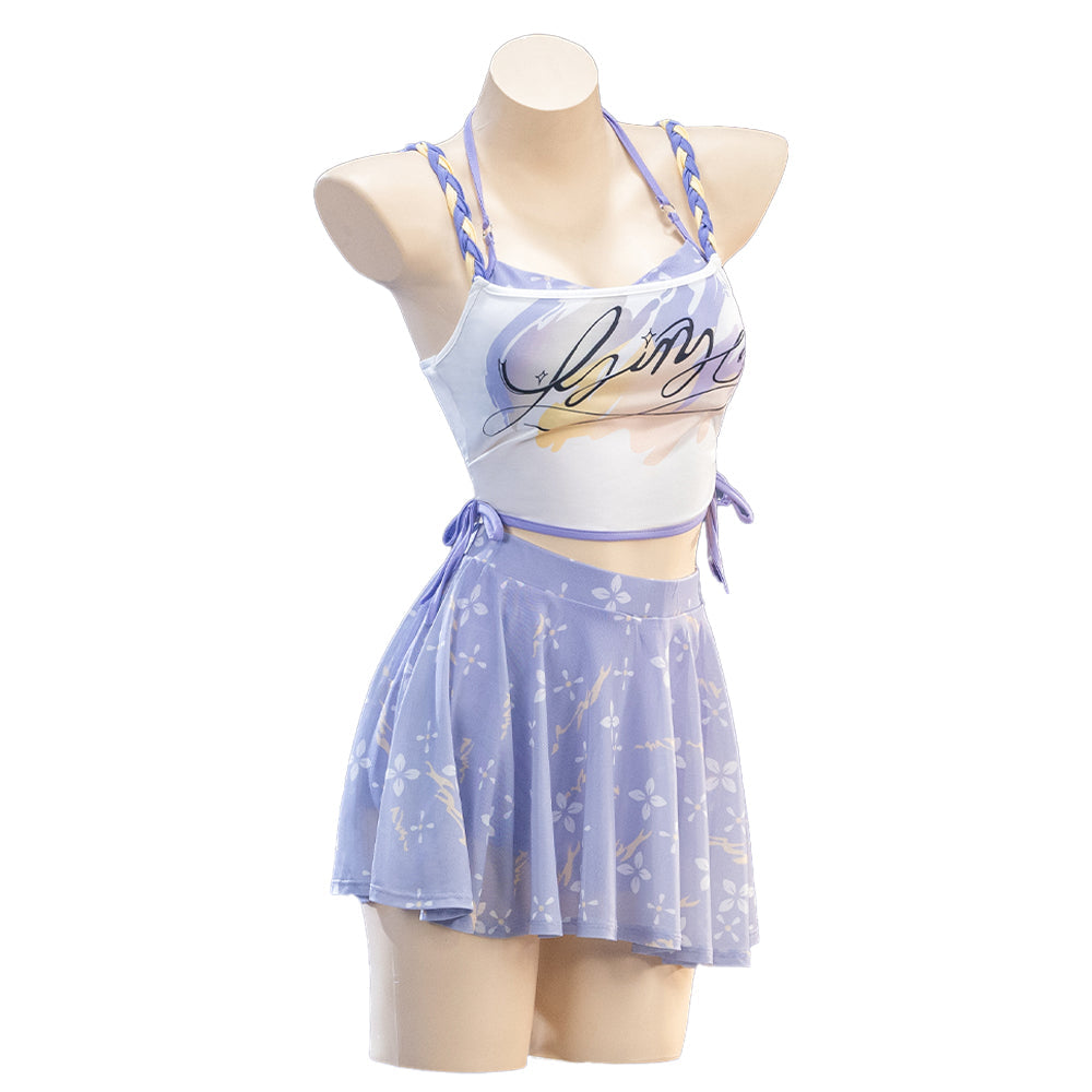 【Partially Ready For Ship】【Size S-2XL】DokiDoki-R Game Love and Deepspace Cosplay Protagonist MC Midsummer Swimsuit Costume Casual Wear Xavier lads