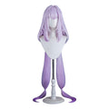 【Wig Ready For Ship】DokiDoki Game Honkai: Star Rail Cosplay Castorice Cosplay Wig / Headwear Ears / Earrings Ear Clips Ear Accessories  Long Straight Purple Hair Twin Ponytails