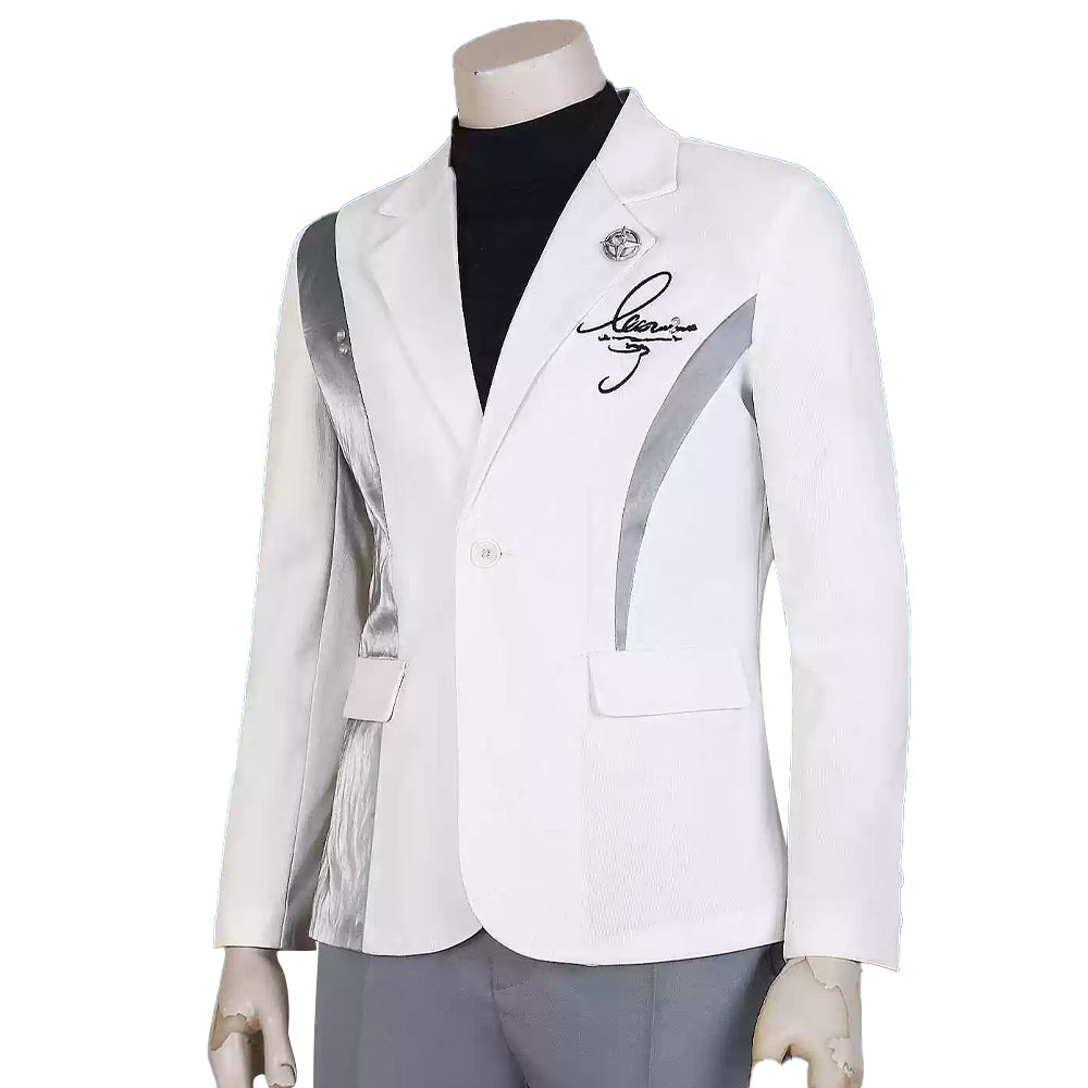 【Ready For Ship】【Last Batch】DokiDoki-R Game Love and Deepspace Cosplay Xavier Silver Lining Costume Daily Outfit