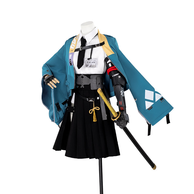 【Partially Ready For Ship】【Size XS-3XL】Dokidoki-N Game Zenless Zone Zero Cosplay Hoshimi Miyabi Costume ZZZ
