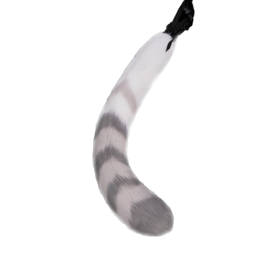 DokiDoki Game Zenless Zone Zero Cosplay Seth Lowell Wig Short Straight Silver Hair / Ear / Tail ZZZ