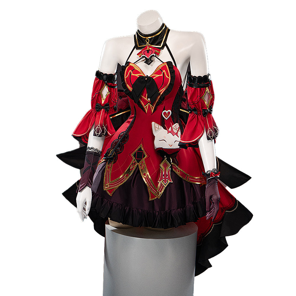【Size XS-3XL】DokiDoki-R Game Honkai: Star Rail Cosplay Hanabi Costume Sparkle