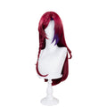 【US LOCAL SHIPPING 】DokiDoki Game Genshin Impact Chasca Cosplay Wig  Long Straight Red Hair Natlan