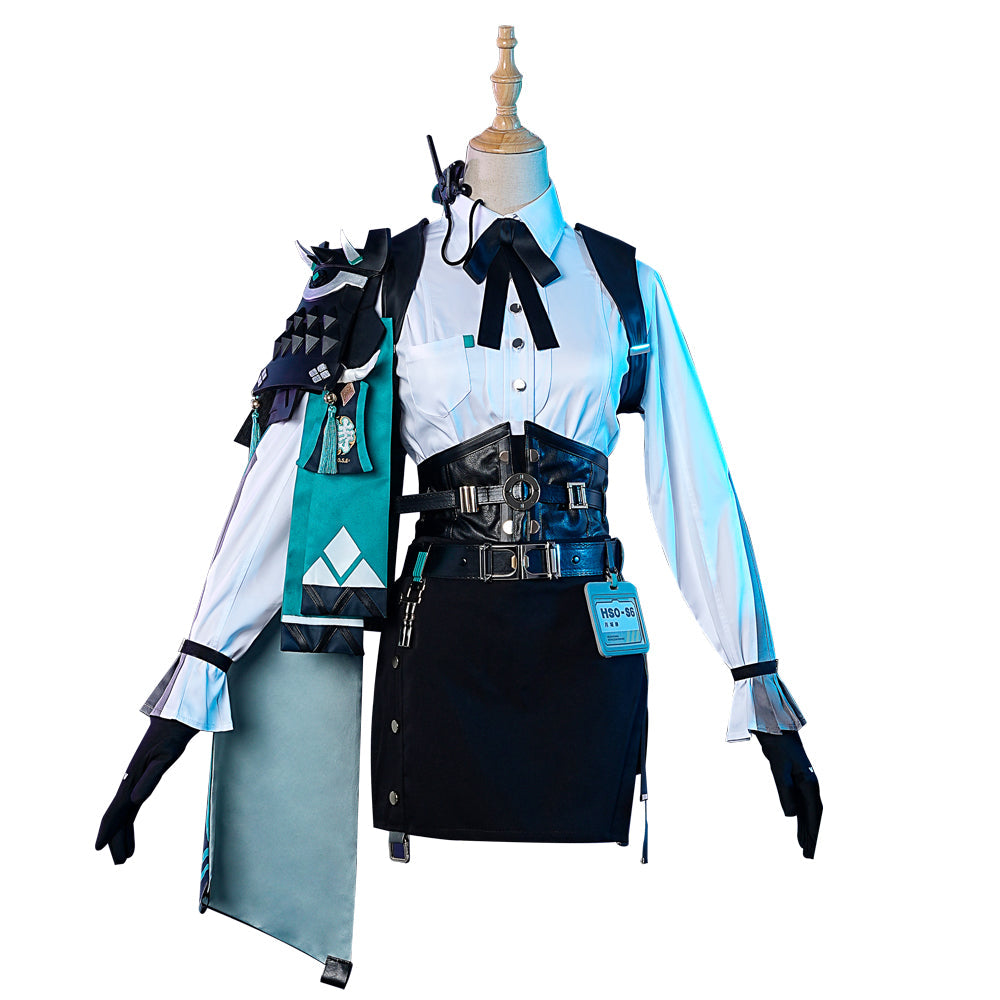 DokiDoki-R Game Zenless Zone Zero Cosplay Tsukishiro Yanagi Costume ZZZ