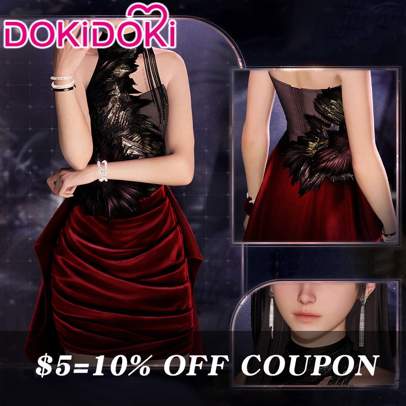 【POLL】$5 Deposit =10% OFF Coupon Love And Deepspace Cosplay Protagonist MC Brandied Cherry / Satin Blue Reverie / Shimmering Whispers / Deepest Night / A Heart's Promise Costume DokiDoki
