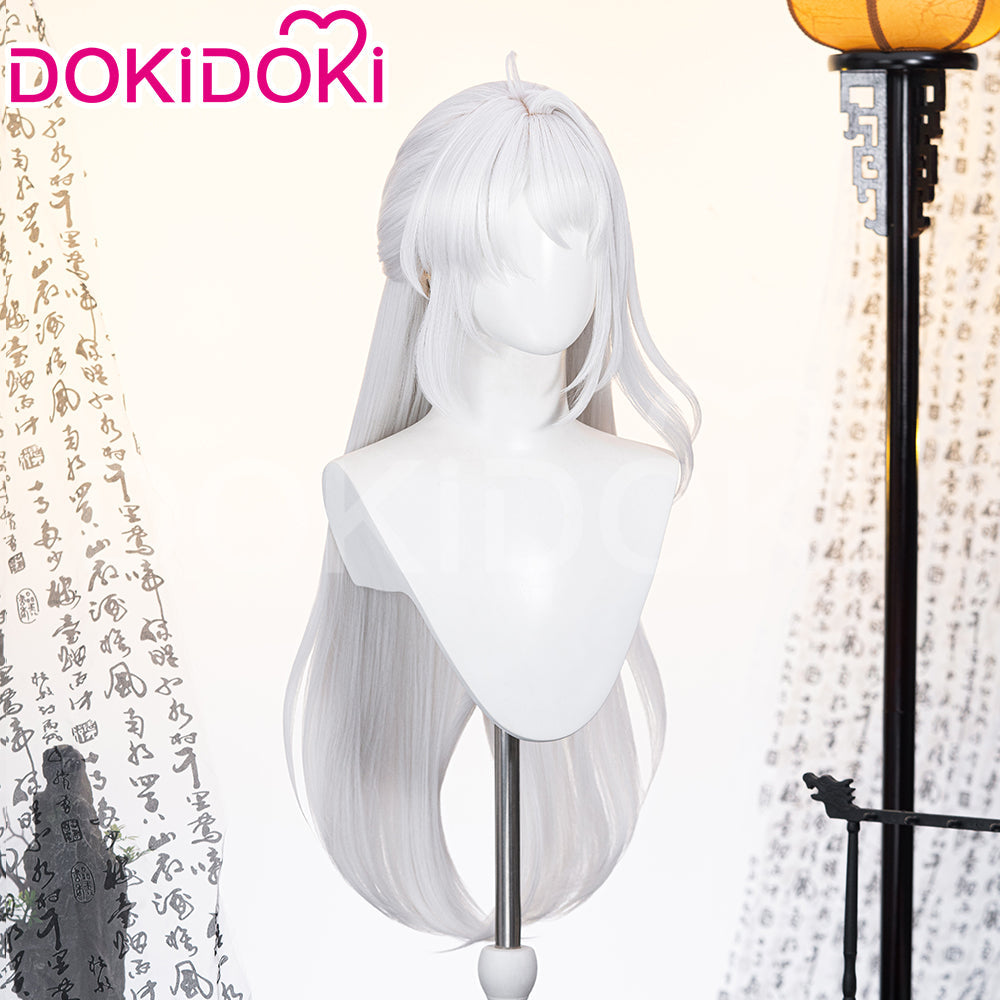 【Ready For Ship】DokiDoki Game Zenless Zone Zero Cosplay Yixuan Wig Long Straight Yellow Hair Yi Xuan ZZZ