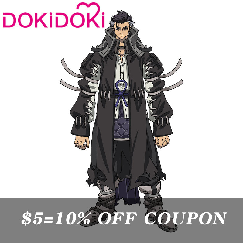 【Confirmed】$5 Deposit = 10% off Coupon DokiDoki Anime GACHIAKUTA Cosplay Zodyl Typhon Costume