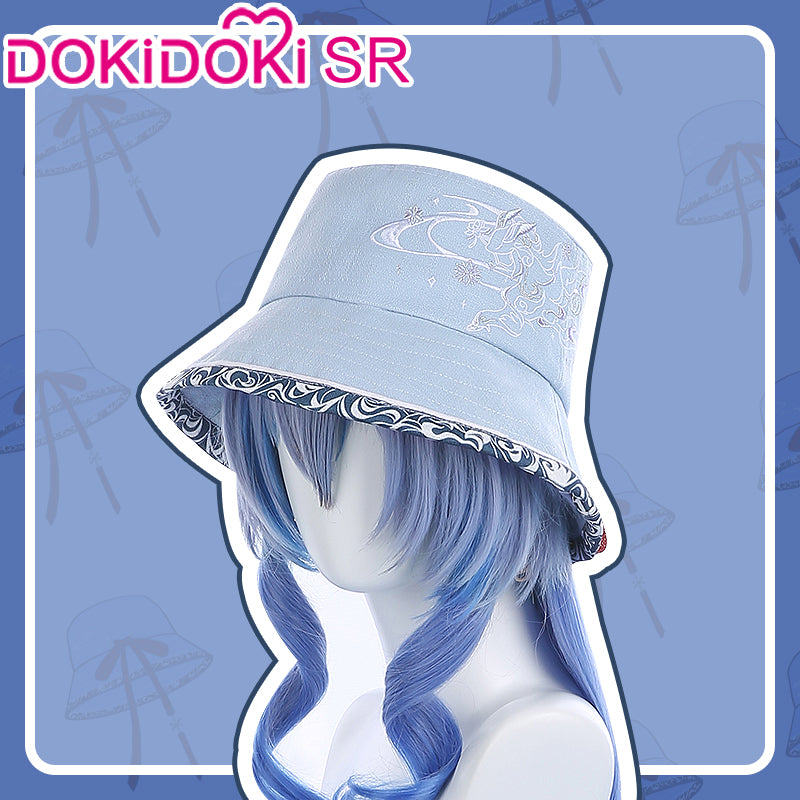 【In Stock】DokiDoki-SR Game Genshin Impact Cosplay Hutao / Ganyu / Scaramouche Bucket Hat Hu Tao Gan Yu