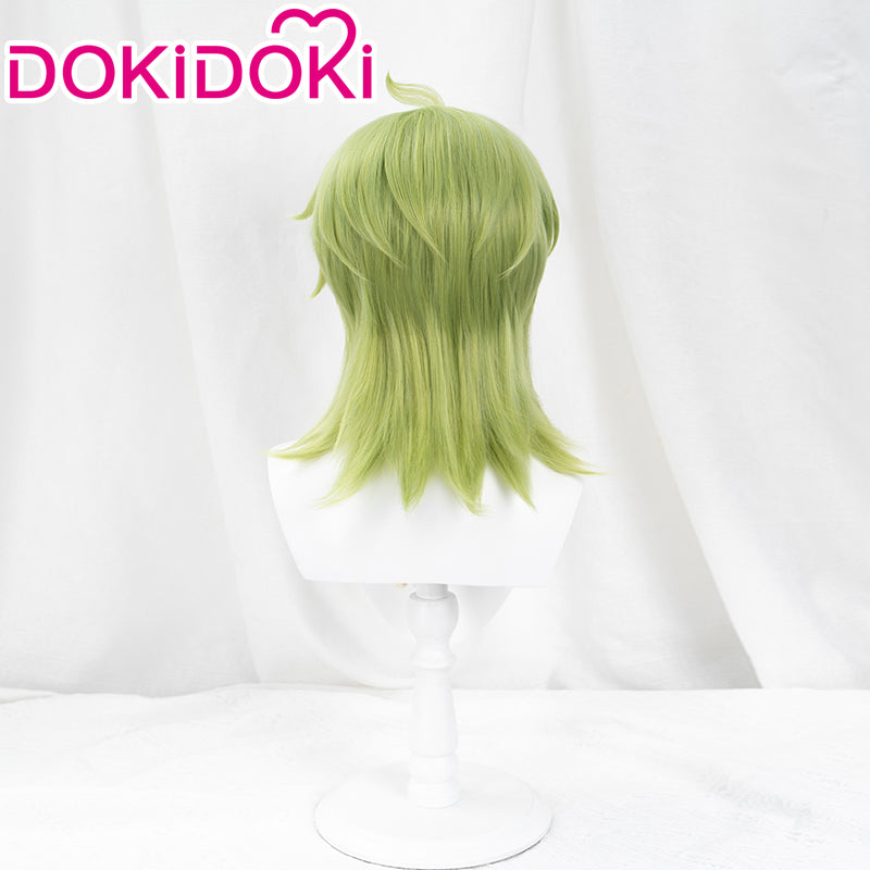 【Normal Ver Ready For Ship】DokiDoki Game Genshin Impact Wig Cosplay Collei Sumeru Headwear Green