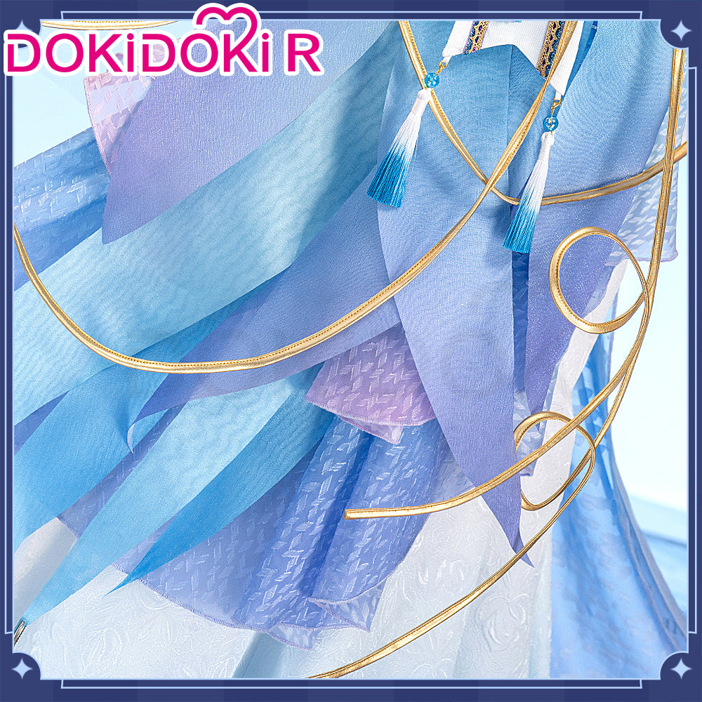 【In Stock】DokiDoki-R Game Genshin Impact Cosplay Furina Costume Tides Doujin Dress Fontaine Focalors