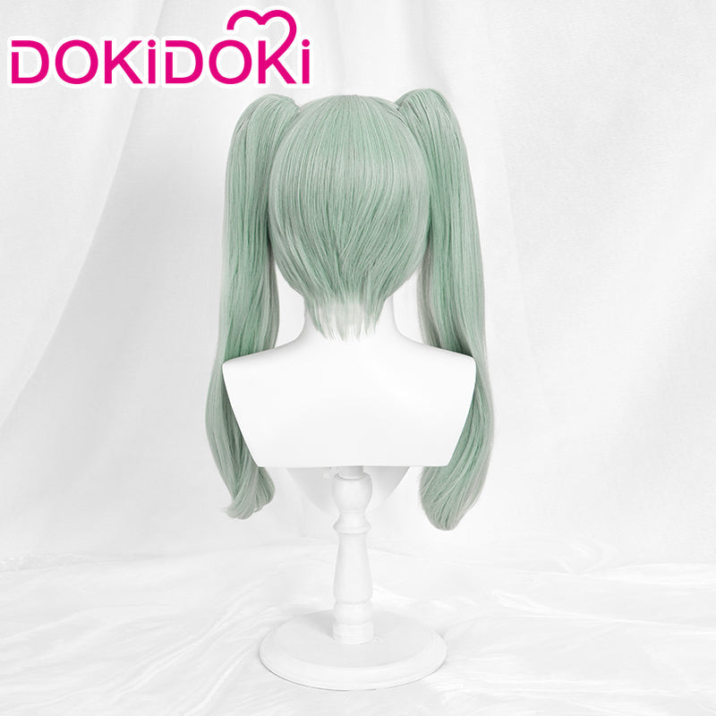 【Ready For Ship】DokiDoki Game Zenless Zone Zero Cosplay Corin Cosplay Wig Long Light Green