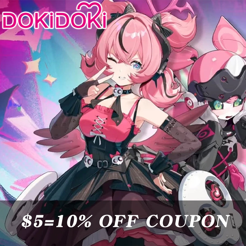【POLL】$5 Deposit =10% OFF Coupon  DokiDoki Game Zenless Zone Zero Cosplay Aria Discordant Note Costume Angels of Delusion ZZZ