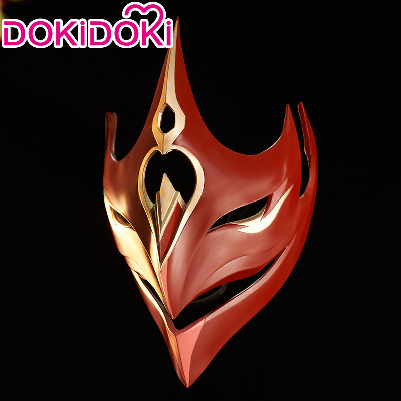 【IN STOCK】DokiDoki Game Genshin Impact Cosplay Tartaglia Childe Cosplay Mask