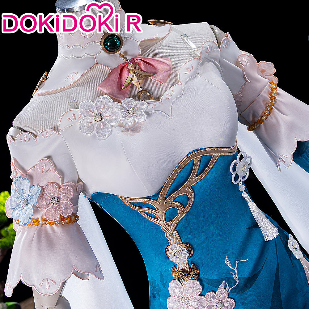 【Size XS-2XL】DokiDoki-R Honkai: Star Rail Cosplay Ruan Mei Costume Ruanmei Plumblossom Letter