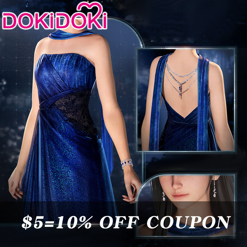 【POLL】$5 Deposit =10% OFF Coupon Love And Deepspace Cosplay Protagonist MC Brandied Cherry / Satin Blue Reverie / Shimmering Whispers / Deepest Night / A Heart's Promise Costume DokiDoki