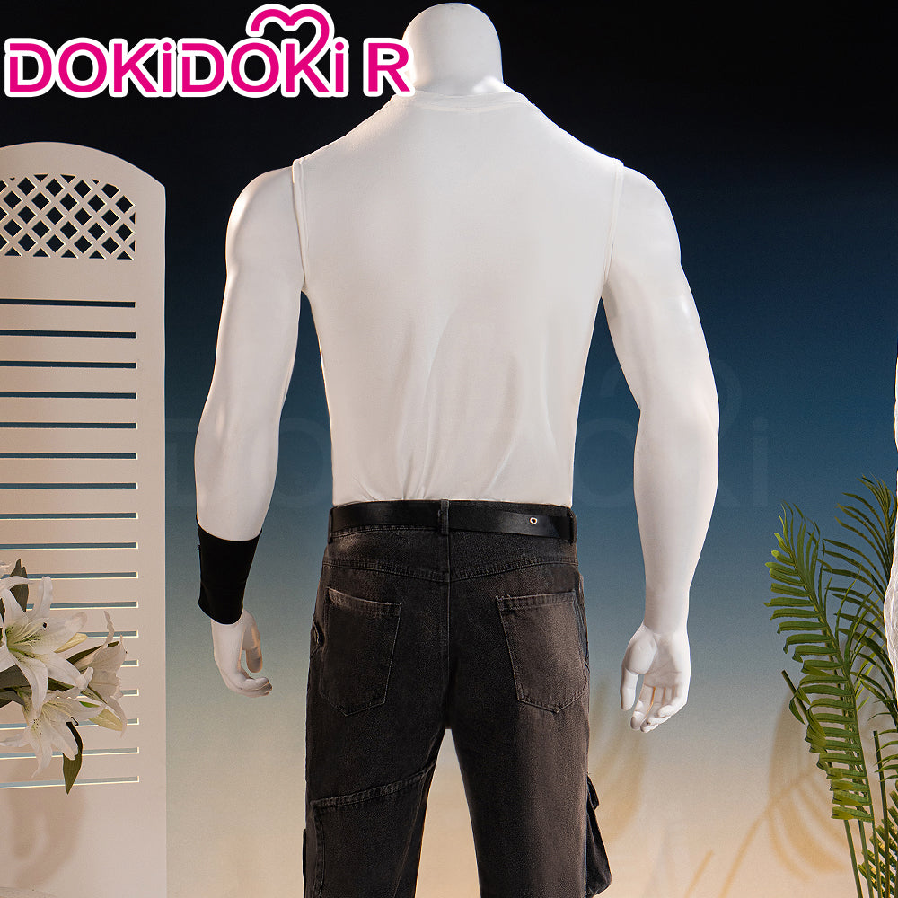 【In Stock】【Size S-2XL】DokiDoki-R Game Love and Deepspace Cosplay Caleb Sleeveless Short-sleeve Casual Wear