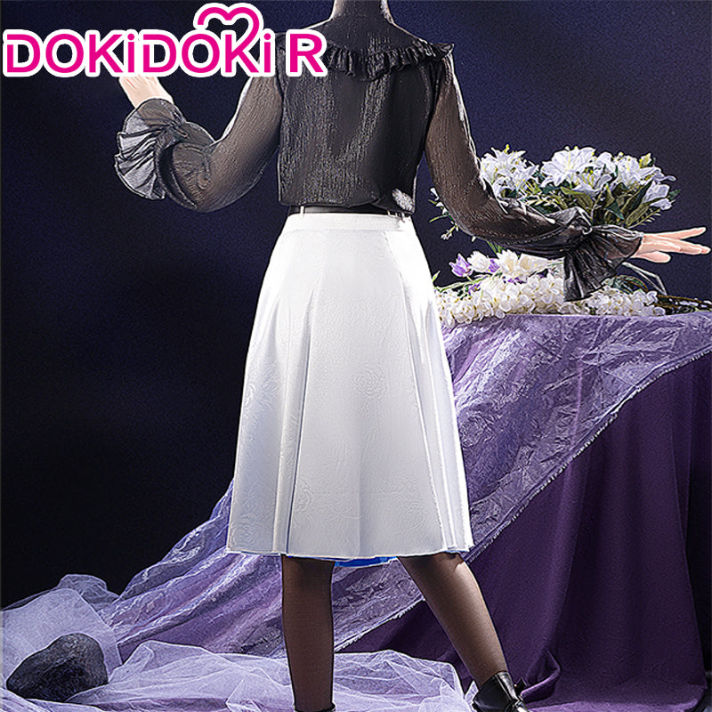 【In Stock】DokiDoki-R Game Genshin Impact x China Merchants Bank Cosplay Gan Yu Costume Ganyu