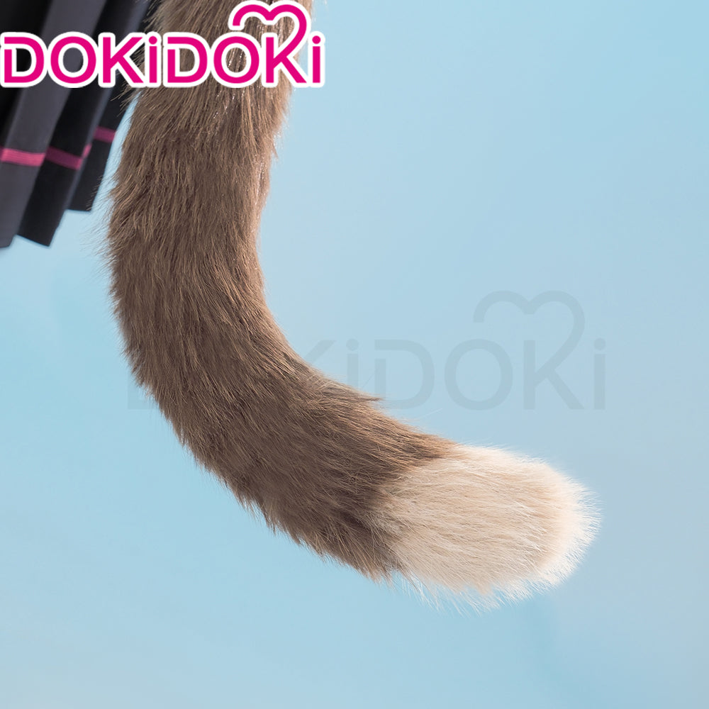【Partially Ready For Ship】【Ears Electric /Normal Version】DokiDoki Game Genshin Impact Cosplay Lynette Ear / Tail Fontaine