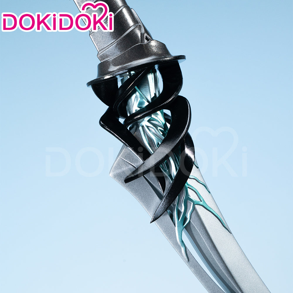 【Partially Ready For Ship】DokiDoki Game Love and Deepspace Cosplay  Abysswalker Rafayel Mask / Knife Prop / Fishtail Dart Props