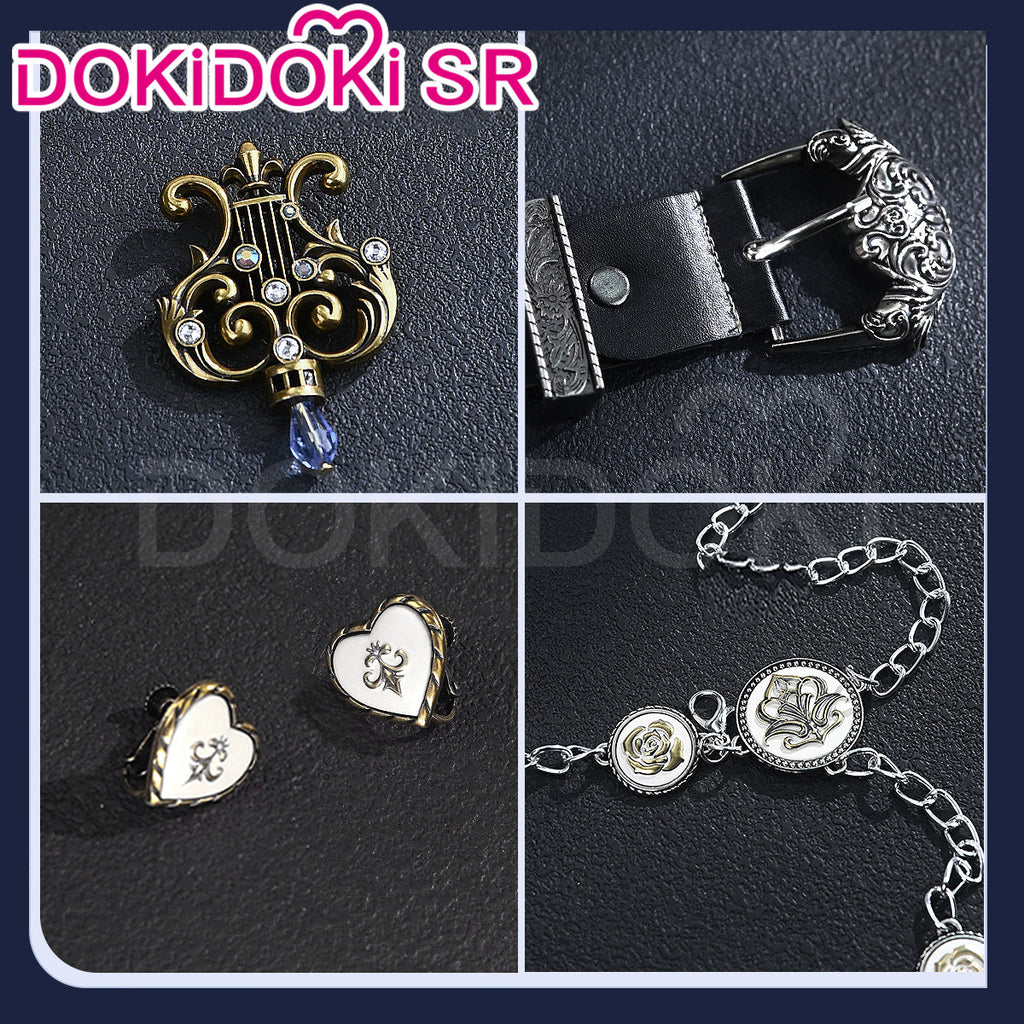 【Ready For Ship】DokiDoki-SR Game Love and Deepspace Cosplay Protagonist MC Uniform Costume Heart Journey Casual Wear
