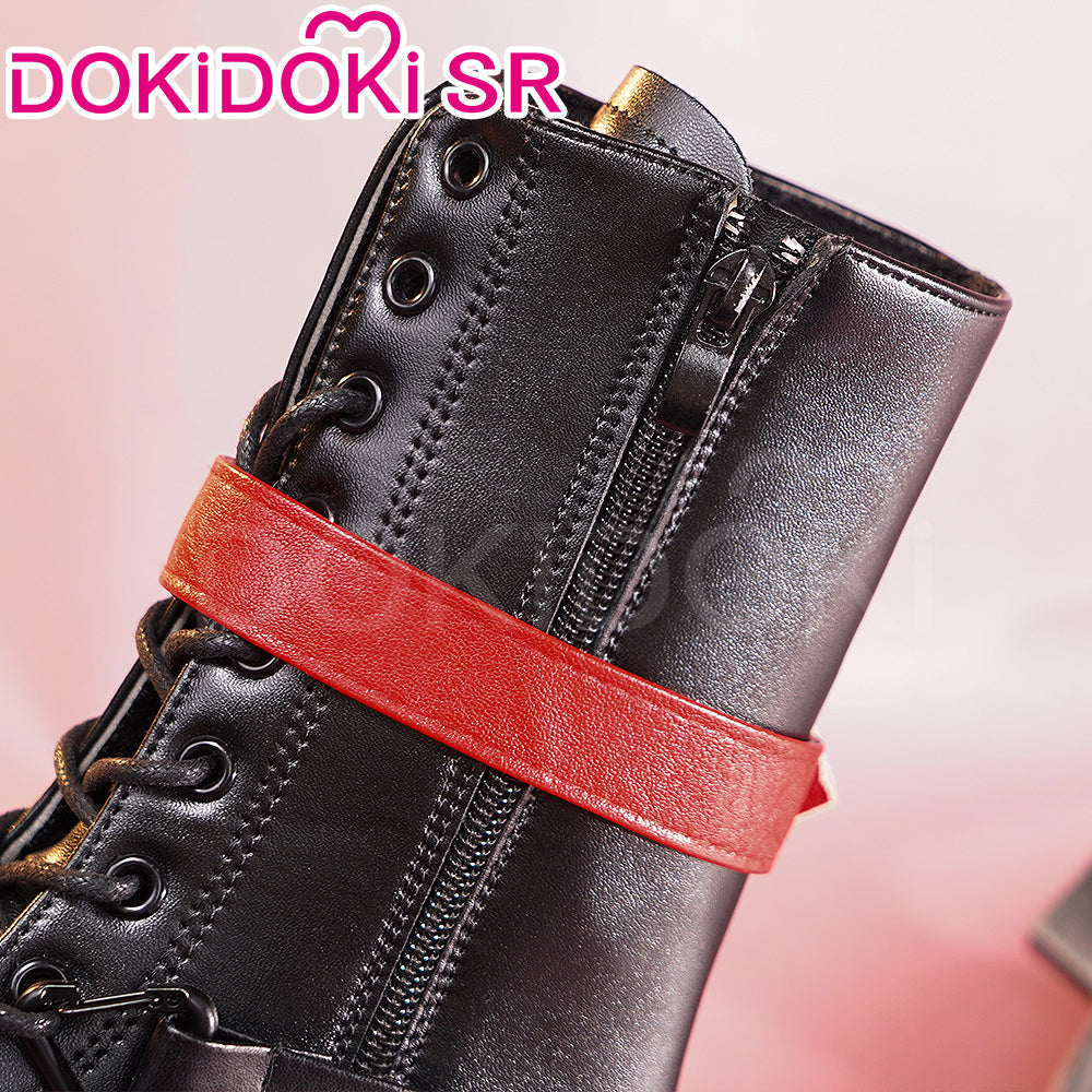 【Partially Ready For Ship】【Shoes Last Batch】DokiDoki-SR Game Love and Deepspace Cosplay Protagonist Costume Deepspace deep space Hunter Outfit / Shoes Halloween