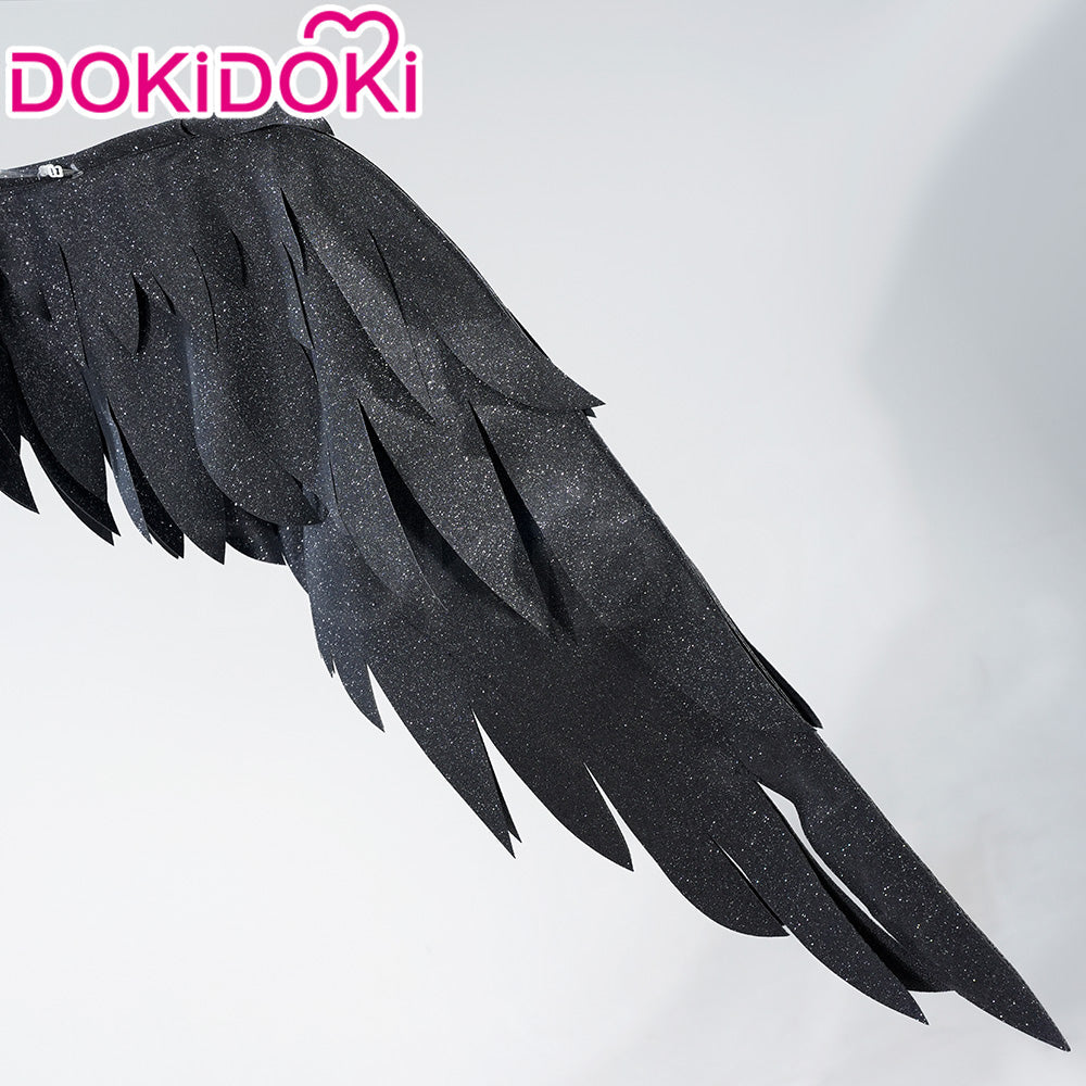 【Partial In Stock】DokiDoki Game Zenless Zone Zero Cosplay Remielle Dan Wings Porp White / Black ZZZ Ramiel