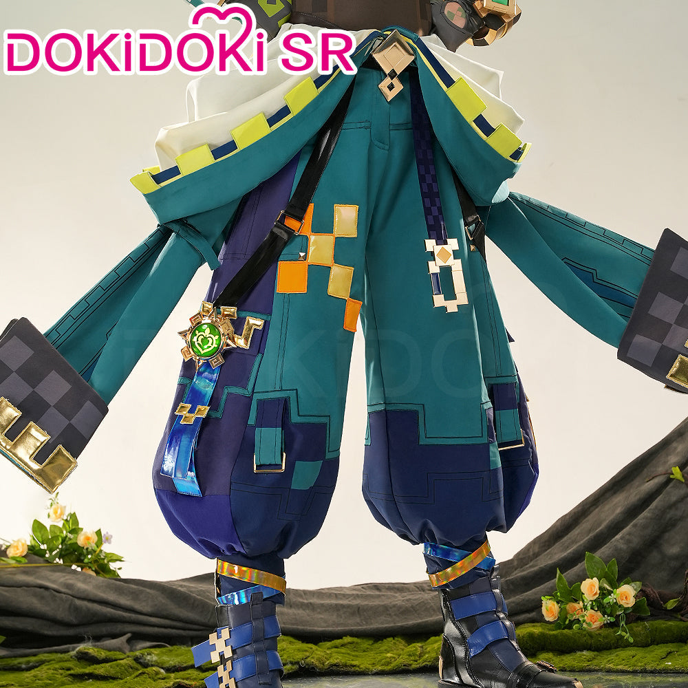 【Ready For Ship】DokiDoki-SR Game Genshin Impact Cosplay Kinich Costume Natlan Halloween