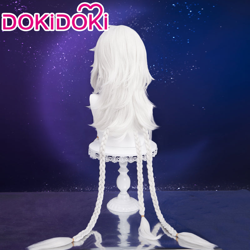 【Ready For Ship】DokiDoki Game Honkai: Star Rail Cosplay Nanook Wig Long White Men