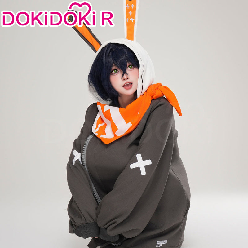 【Size S-2XL】DokiDoki-R Game Zenless Zone Zero Cosplay Bangboo Eous / Sharkboo Costume / Pnats Doujin Hoodie Coat Padded Jacket ZZZ Casual Wear