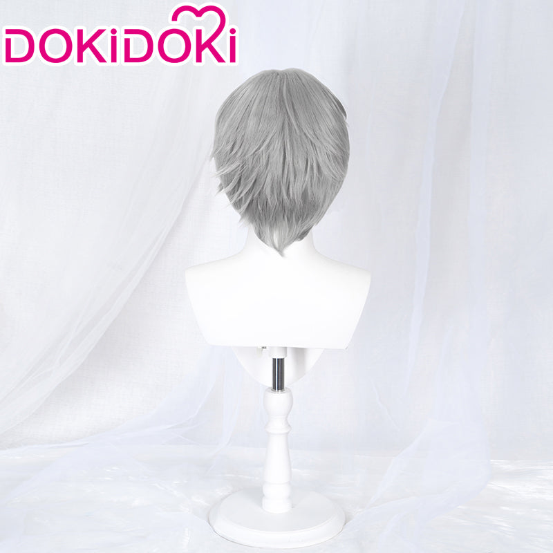 【Ready For Ship】DokiDoki Game Zenless Zone Zero Cosplay Wise Cosplay Wig Short Grey
