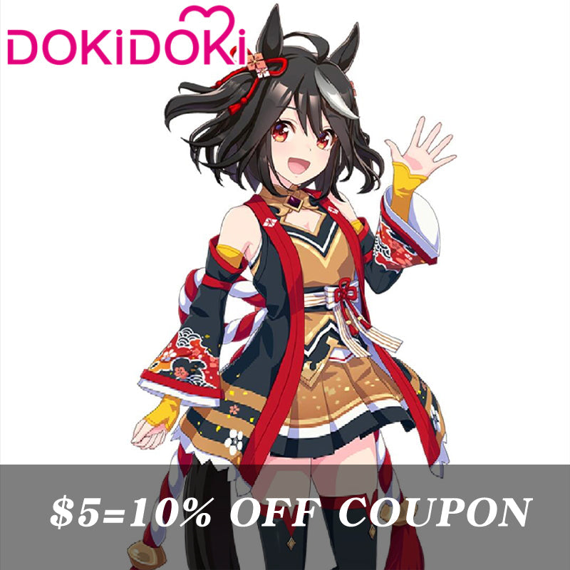 【POLL】$5 Deposit =10% OFF Coupon DokiDoki Anime Game Cosplay Costume Black Brown Dress