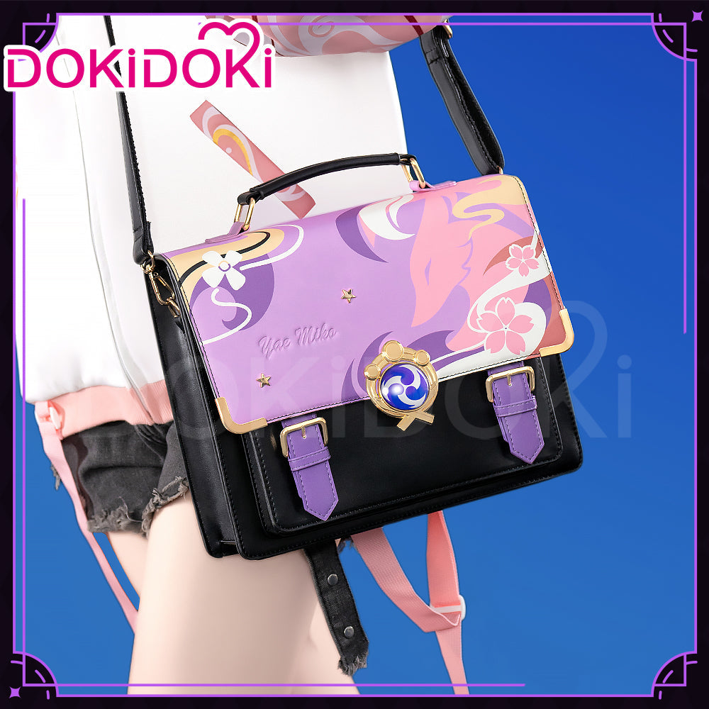 【In Stock】DokiDoki Game Genshin Impact Cosplay Yae Miko Itabag Bag Ita Bag / Badge Holder