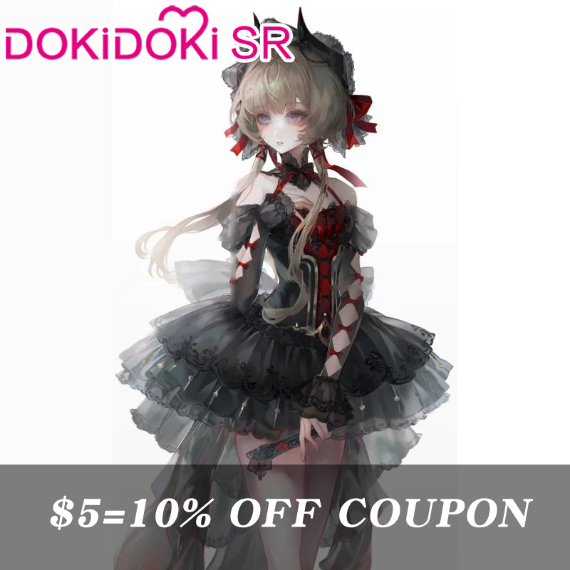 【Poll】$5 Deposit =10% off Coupon DokiDoki-SR Game Genshin Impact Cosplay Sandrone Costume Doujin Antique Demon