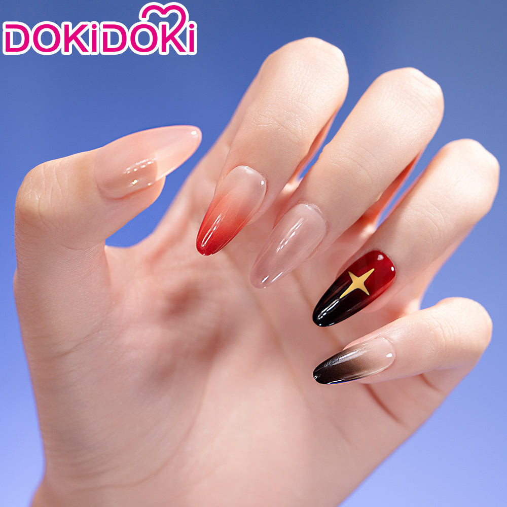 DokiDoki Game Zenless Zone Zero Cosplay Ramiel Prop Press-on Nails Remielle Dan ZZZ