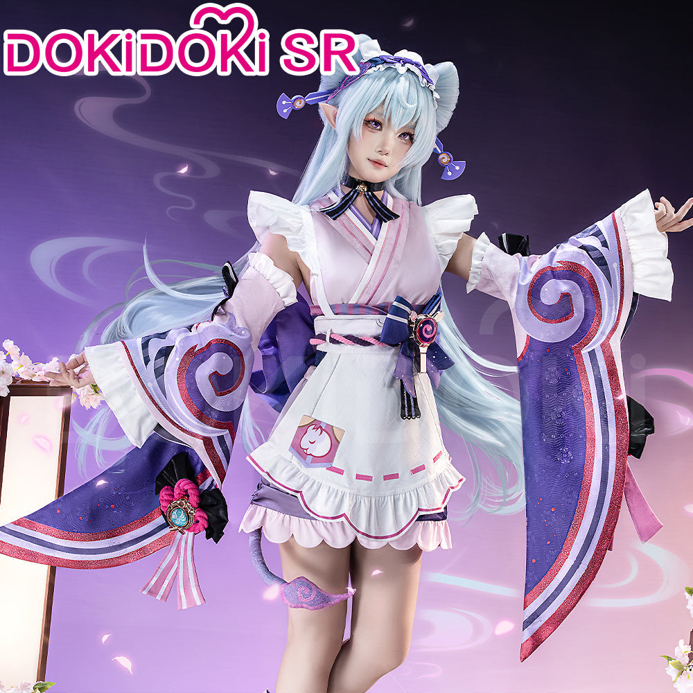 【Size S-3XL】DokiDoki-SR Game Genshin Impact Cosplay Yumemizuki Mizuki Costume Inazuma