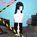 【Ready For Ship】DokiDoki Game Zenless Zone Zero Cosplay  Hoshimi Miyabi Cosplay Wig / Ears Long Straight Black