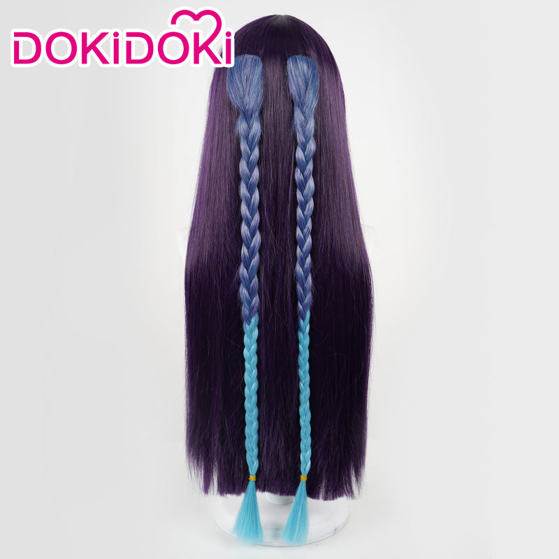 【Ready For Ship】DokiDoki Game Genshin Impact Cosplay  Yun Jin  Wig YunJin