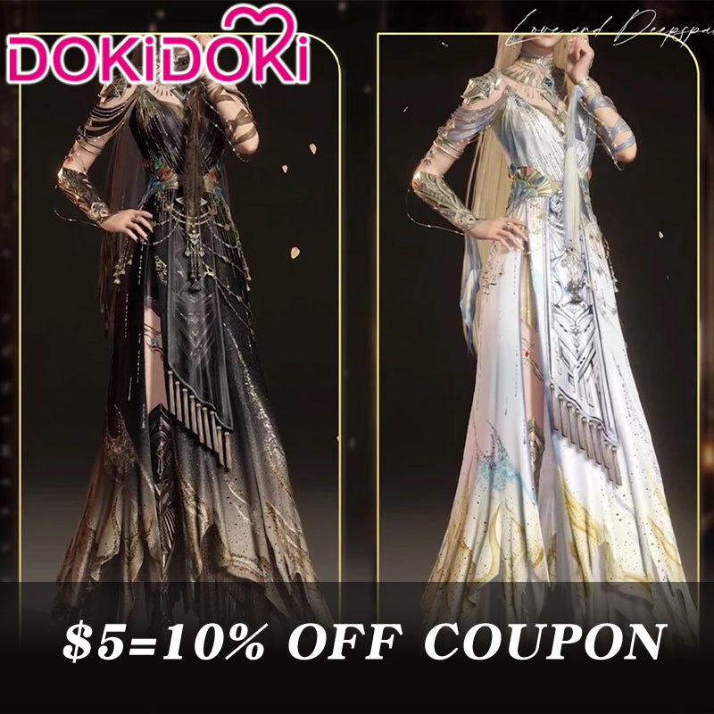 【Black Ver Confirmed】$5 Deposit = 10% off Coupon DokiDoki Game Love and Deepspace Cosplay Protagonist MC Costume Zayne Golden Verdict God of annihilation