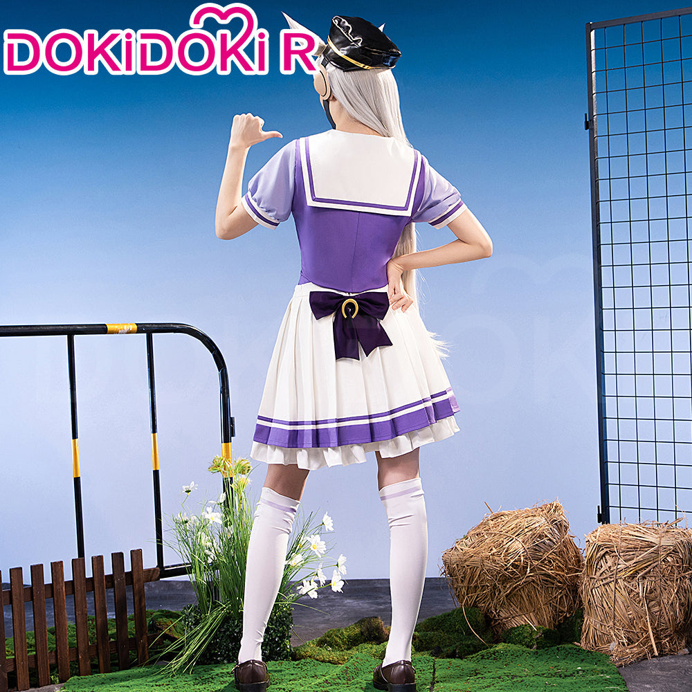 【US/EU LOCAL SHIPPING 】【Size XS-3XL】Dokidoki-R Anime Cosplay Purple Uniform