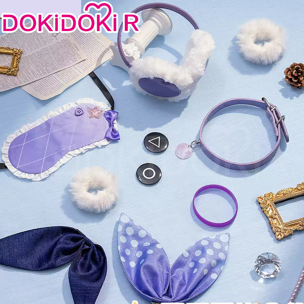DokiDoki-R Game Honkai: Star Rail Cosplay Silver Wolf Costume Girls Dormitory Series