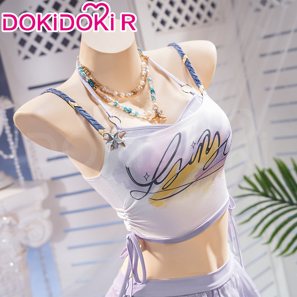 【Ready For Ship】【Accessories Included】【Size XS-3XL】DokiDoki-R Game Love and Deepspace Cosplay Protagonist MC Midsummer Swimsuit Costume Casual Wear Xavier lads