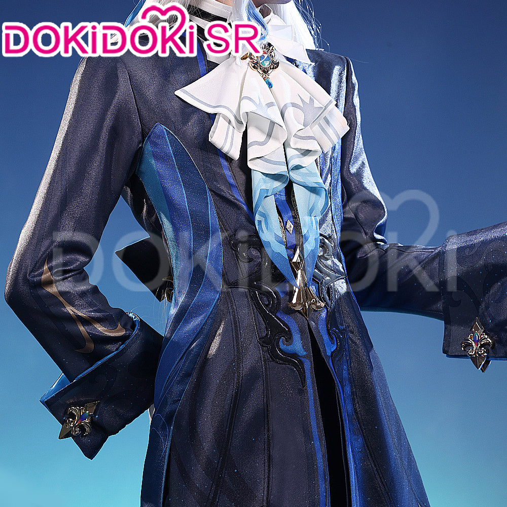 【Partially Ready For Ship】【Size S-2XL】【Costume Last Batch】DokiDoki-SR Game Genshin Impact Cosplay Neuvillette Costume / Shoes Fontaine Halloween